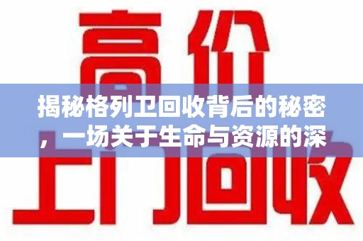 遵义揭秘格列卫回收背后的秘密，一场关于生命与资源的深刻探讨